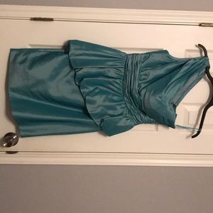Jessica Simpson aqua marine midi dress size 4